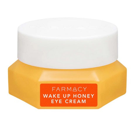 review, photos, ingredients, trends, farmacy, wake up honey eye cream, depuff undereyes, dark circles, vitamin c eye cream, fine lines, wrinkles