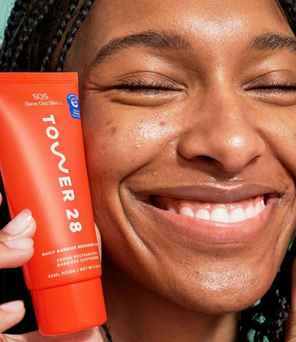 review, photos, ingredients, trends, skincare, 2023, 2024, tower 28, daily skin barrier redness recovery moisturizer, safe for sensitive skin, best moisturizers, ceramides, hyaluronic acid