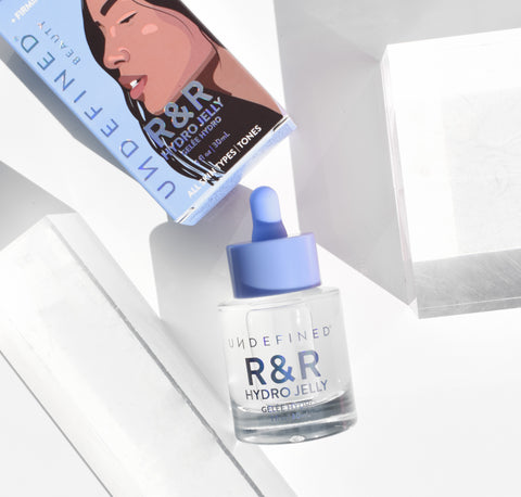 review, photos, ingredients, trends, skincare, 2023, 2024, undefined beauty, r&r collection, cleanser, hydro jelly, sun serum, night serum, gel creme, affordable skincare, multitasking skincare