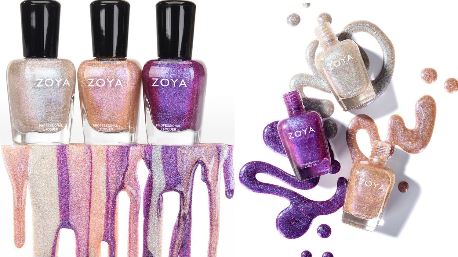 review, ingredients, photos, trends, nail polish, 2021, 2022, zoya, cosmic pop, limited edition, 10-free formula, eradani, polaris, celestia, holographic nail polish